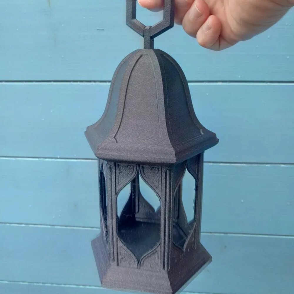 Gothic Lantern - 3D Printed Halloween Decor